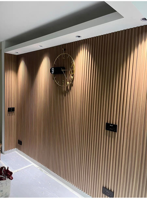 Ποιότητα WPC Fire Retardant Wood Grill Wall Panels Moisture-Proof εργοστάσιο