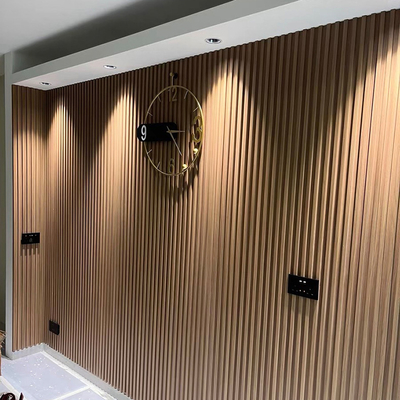 Qualidade Modern WPC Wood Grain Wall Panel Moisture-Proof 160mm fábrica