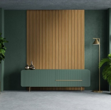 Ποιότητα WPC Wood Grain Wall Panels Fireproof Waterproof 3m x 16cm εργοστάσιο