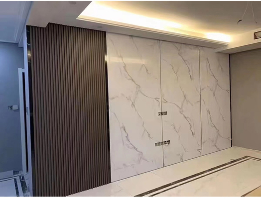 Качество Modern WPC Wall Panels Moisture-Proof PVC Sheet for Interior Decoration Фабрика