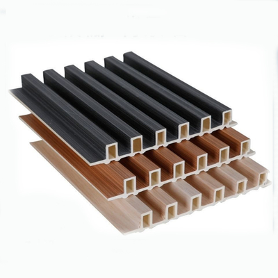 Qualité Modern WPC Grille Wall Panel Moisture-Proof Fireproof Indoor Decoration usine