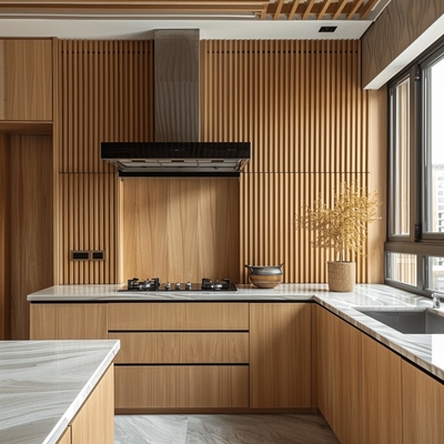 Quality Modern WPC Grille Wall Panels Moisture-Proof Fireproof Indoor Decoration factory