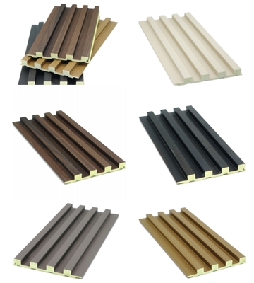 품질 Modern WPC Grille Wall Panel - Moisture-Proof, Fireproof, 5-Year Warranty 공장