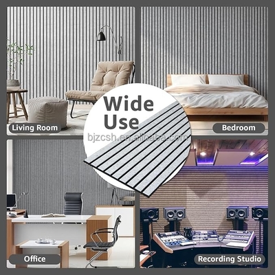 품질 Modern WPC Grille Wall Panel - Moisture-Proof, Fireproof, 5-Year Warranty 공장
