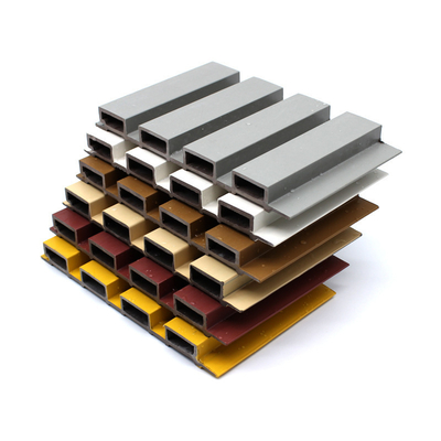 Качество Modern WPC Grille Wall Panel - Moisture-Proof Fireproof Indoor Decoration Фабрика