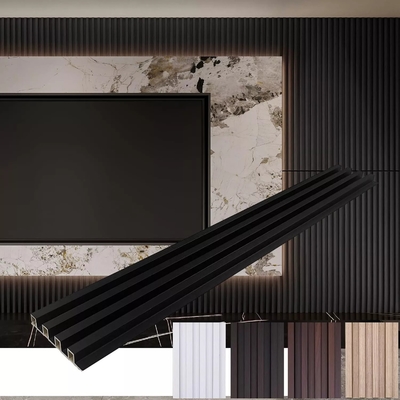 WPC Wall Panels Moisture-Proof Fireproof Indoor Decoration 160x24cm