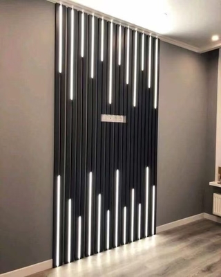 Качество WPC Wall Panel Waterproof Indoor Decoration Custom Color Фабрика