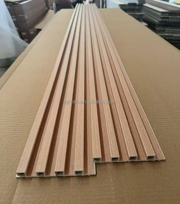 Qualidade WPC 3D Wall Panel Moisture-Proof Sound-Absorbing Indoor Decoration fábrica