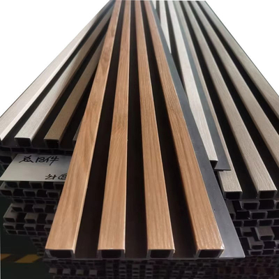 Quality WPC Wall Panel Waterproof Soundproof Custom Color Indoor Decoration factory