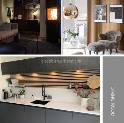 Qualità Custom WPC Wall Panels Waterproof Eco-Friendly Interior Decor fabbrica