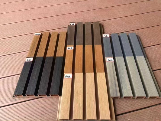 品質 Customizable WPC Wall Panel Moisture-Proof Fireproof Modern Design 工場