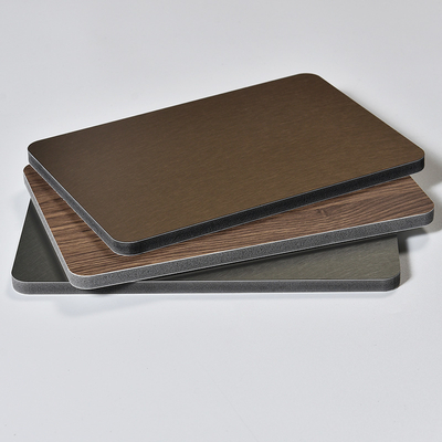 Qualità WPC Exterior Wall Panel PVC Wooden Decorative for Office Hospital fabbrica