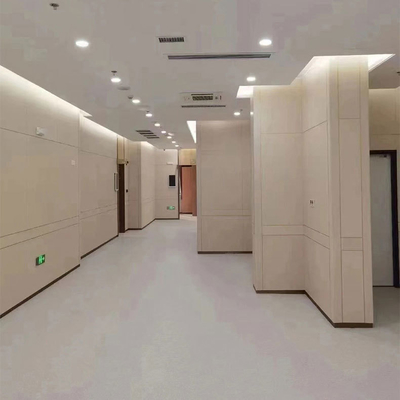 Qualità WPC Exterior Wall Panel PVC Wooden Decorative for Office Hospital fabbrica