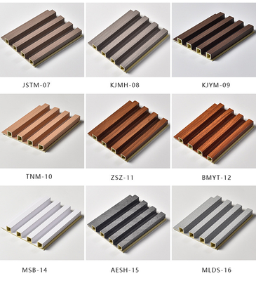 Calidad Modern Waterproof WPC Bamboo Wood Fiber Wall Panel fábrica