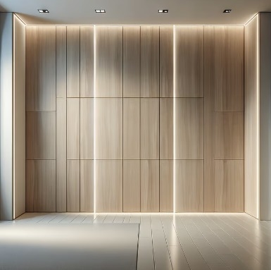 5mm Eco-Friendly PVC Wall Panels Moisture-Proof Modern Design