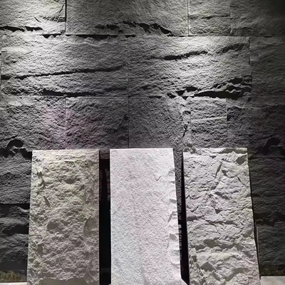 品質 PU Stone Skin Wall Tiles 3D Hollow Brick Decorative Panel 工場
