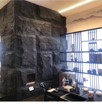 品質 PU Stone Skin Wall Tiles 3D Hollow Brick Decorative Panel 工場