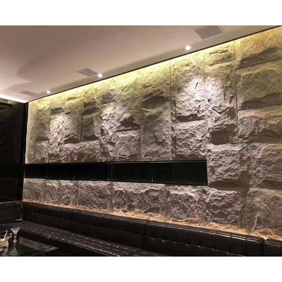 品質 PU Stone Skin Wall Tiles 3D Hollow Brick Decorative Panel 工場