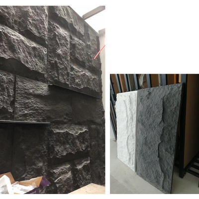 品質 PU Stone Skin Wall Tiles 3D Hollow Brick Decorative Panel 工場