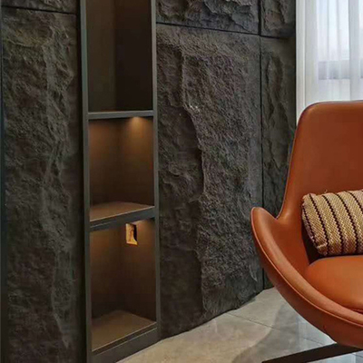 PU Stone Skin Wall Tiles 3D Hollow Brick Decorative Panel