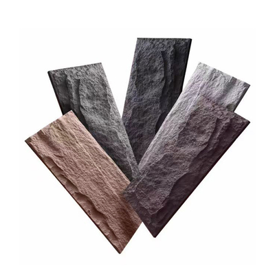 품질 Modern PU Stone Wall Panel 3D Design Waterproof Indoor Decoration 공장
