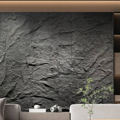 품질 Waterproof PU Faux Culture Stone Wall Panel 2400x600mm 공장