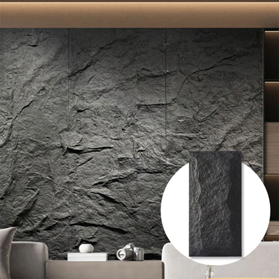 Quality Waterproof PU Faux Culture Stone Wall Panel 2400x600mm factory