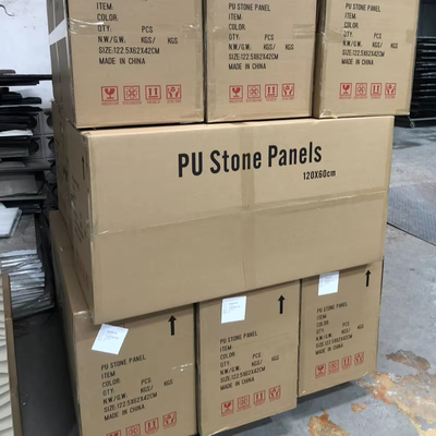 Qualità Modern Waterproof PU Faux Stone Wall Panels for Exterior Decoration fabbrica