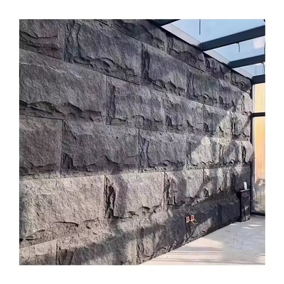 Ποιότητα Modern PU Stone 3D Wall Panel Waterproof Fireproof εργοστάσιο
