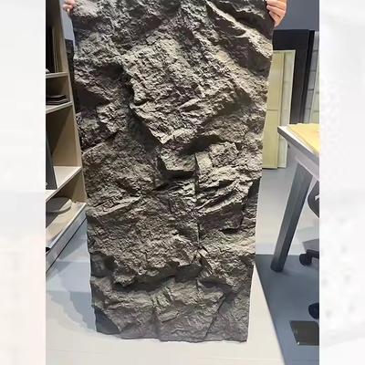Качество Waterproof PU Stone Wall Panels Geometric Modern Exterior Фабрика