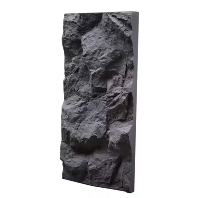 Качество Waterproof PU Stone Wall Panels Geometric Modern Exterior Фабрика