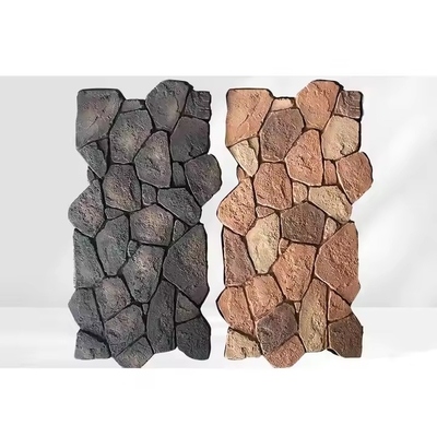Качество PU Stone Wall Panel 3D Faux Stone Exterior Decor 20-60mm Фабрика