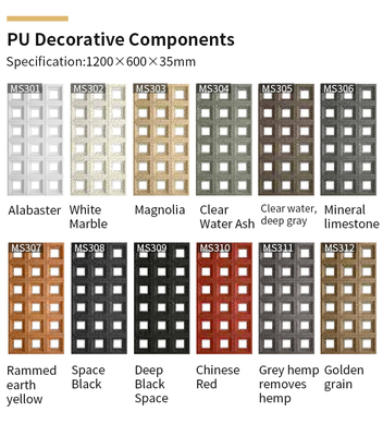 Качество Modern PU Stone Wall Panel Waterproof Indoor Decoration 20-60mm Фабрика