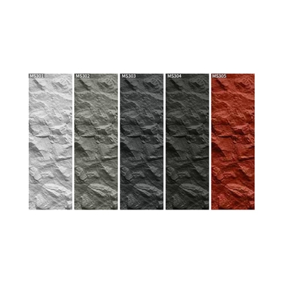 Качество Modern WPC PU Stone Wall Panel Waterproof Fireproof 3D Design Фабрика
