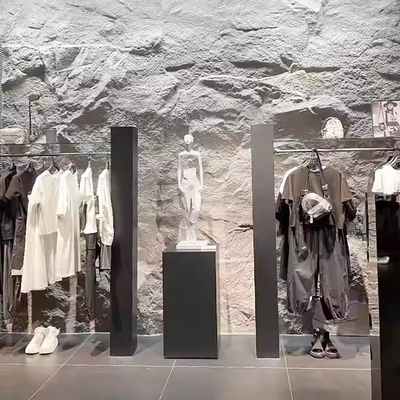 품질 Waterproof WPC PU Stone Wall Panel 3D Modern Decorative 공장