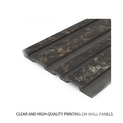 品質 Modern PS 3D Wall Panels Waterproof Sound-Absorbing Customizable 工場