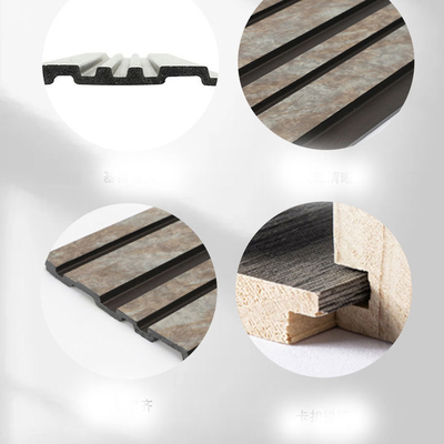 品質 Modern PS 3D Wall Panels Waterproof Sound-Absorbing Customizable 工場