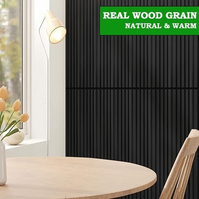 Качество Modern PS Sound-Absorbing Wall Panel Waterproof Striped Design Фабрика