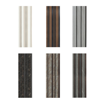 Modern Acoustic PS Wall Panel MDF Veneer Polyester Fiber B1 Fireproof