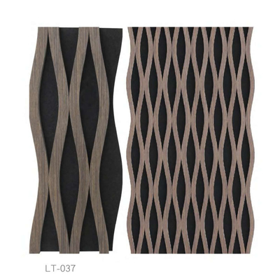 Качество Modern Acoustic Wall Panel PS MDF Wooden Slat Waterproof B1 Fireproof Фабрика