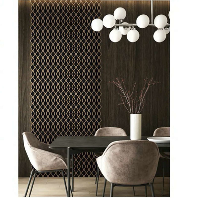 Ποιότητα Modern Acoustic Wall Panel PS MDF Wooden Slat Waterproof εργοστάσιο